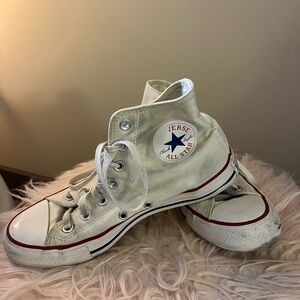 Converse Womens High-Top Sneakers - White